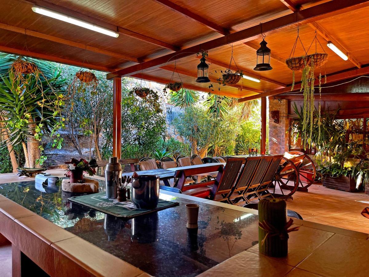Arico Viejo Exquisite Rural House With Garden, Pool And Sea Viewsヴィラ エクステリア 写真