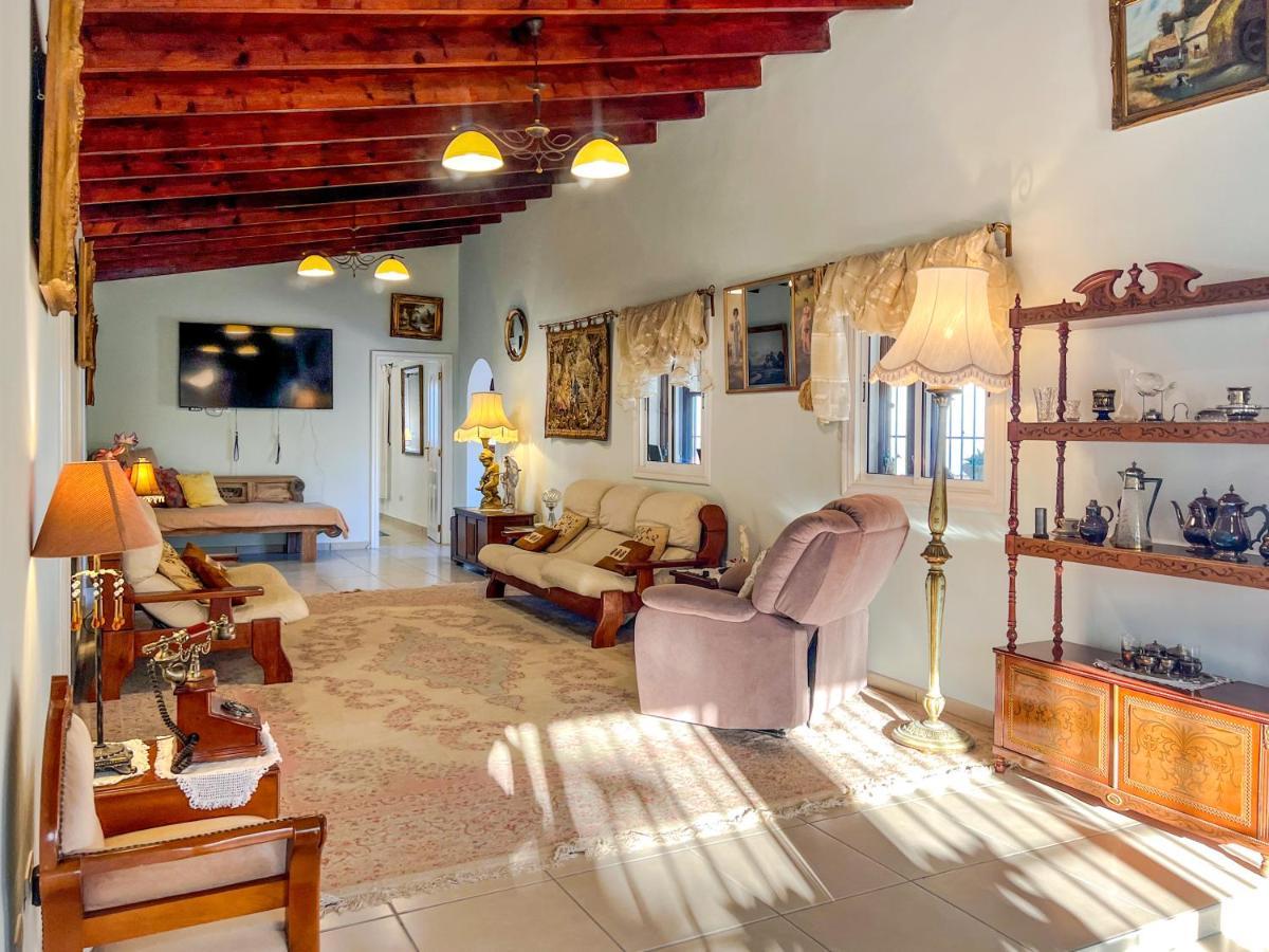 Arico Viejo Exquisite Rural House With Garden, Pool And Sea Viewsヴィラ エクステリア 写真