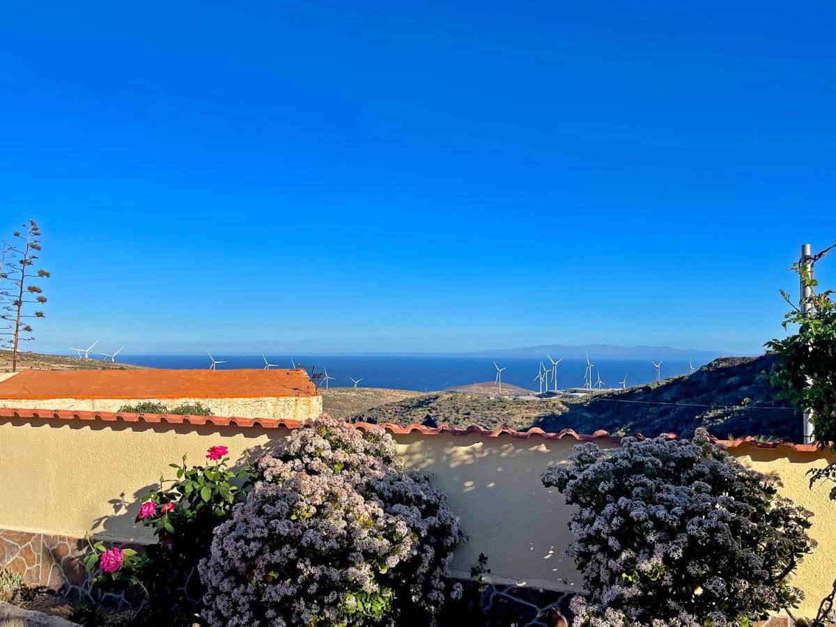 Arico Viejo Exquisite Rural House With Garden, Pool And Sea Viewsヴィラ エクステリア 写真