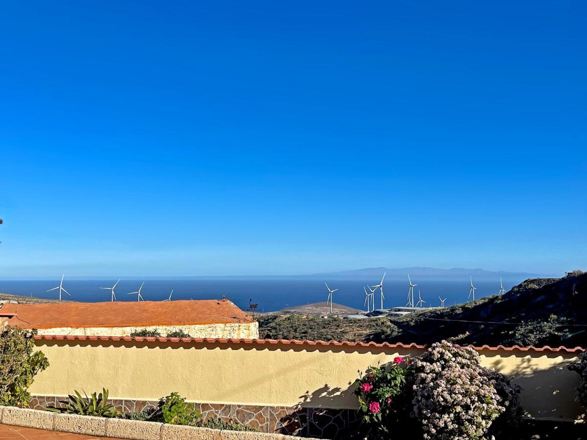 Arico Viejo Exquisite Rural House With Garden, Pool And Sea Viewsヴィラ エクステリア 写真