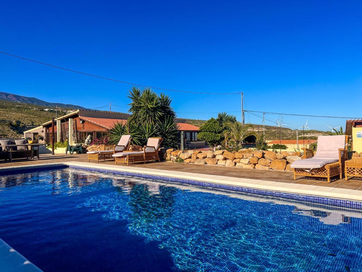 Arico Viejo Exquisite Rural House With Garden, Pool And Sea Viewsヴィラ エクステリア 写真