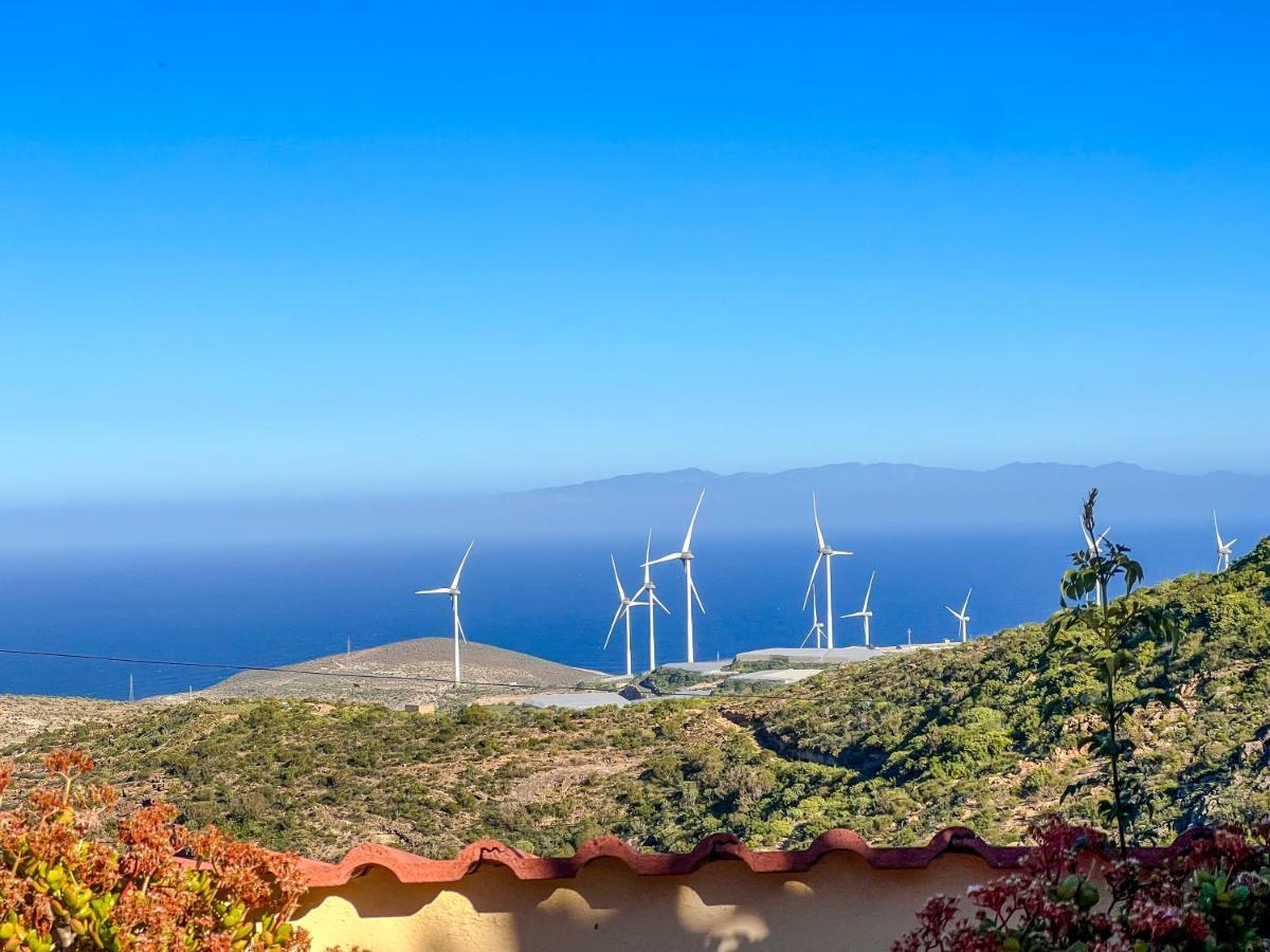 Arico Viejo Exquisite Rural House With Garden, Pool And Sea Viewsヴィラ エクステリア 写真