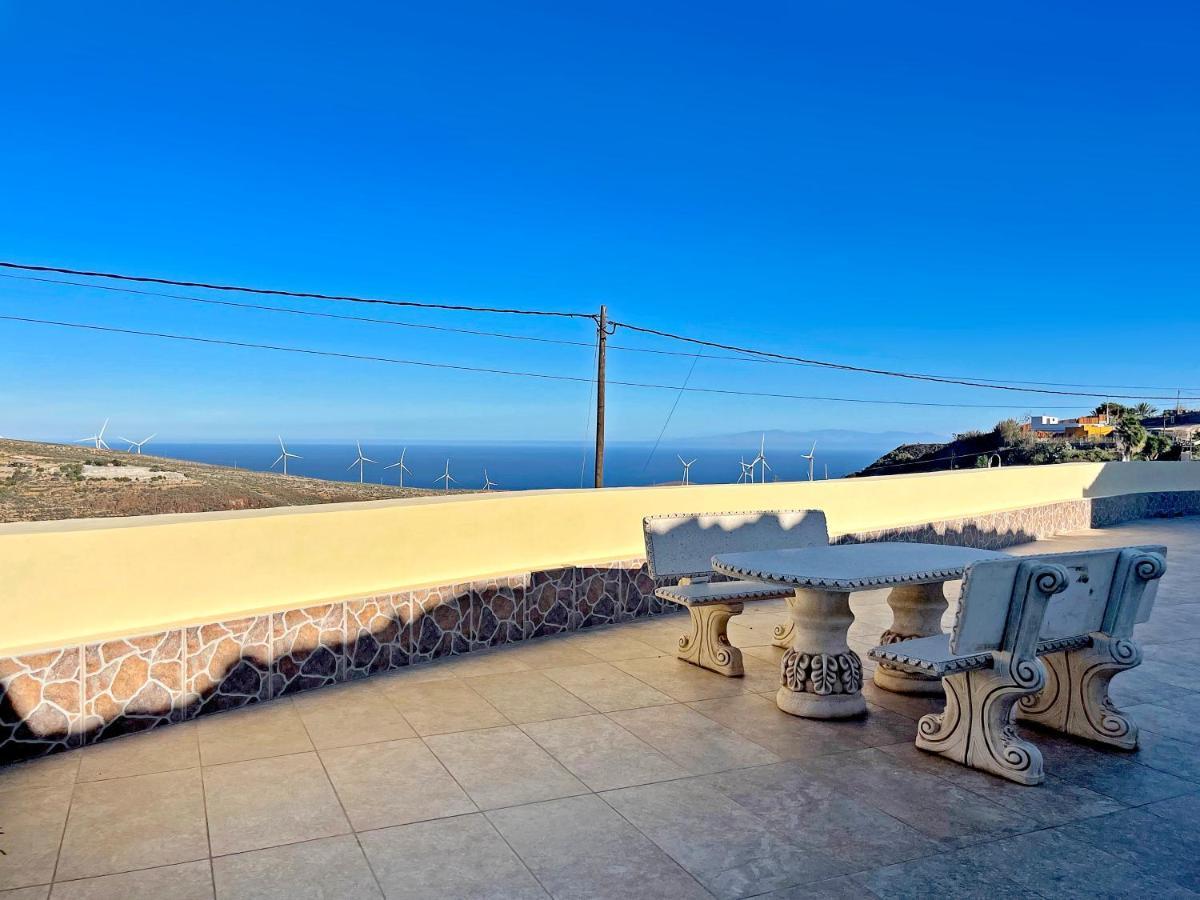 Arico Viejo Exquisite Rural House With Garden, Pool And Sea Viewsヴィラ エクステリア 写真
