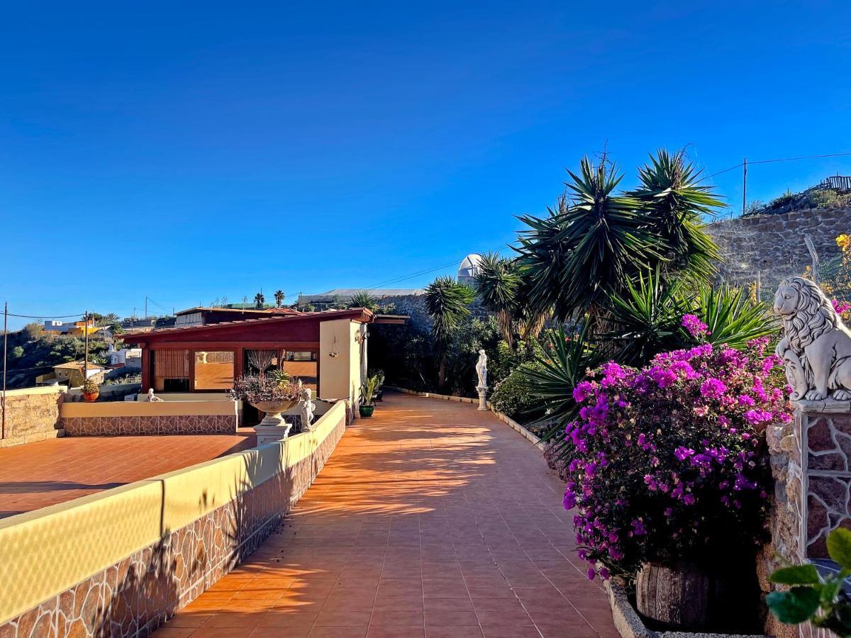 Arico Viejo Exquisite Rural House With Garden, Pool And Sea Viewsヴィラ エクステリア 写真