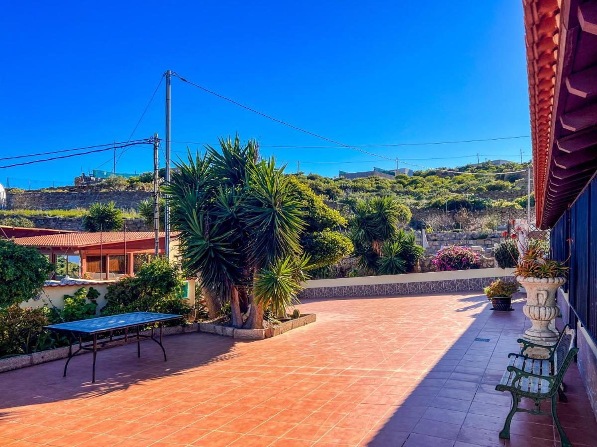 Arico Viejo Exquisite Rural House With Garden, Pool And Sea Viewsヴィラ エクステリア 写真