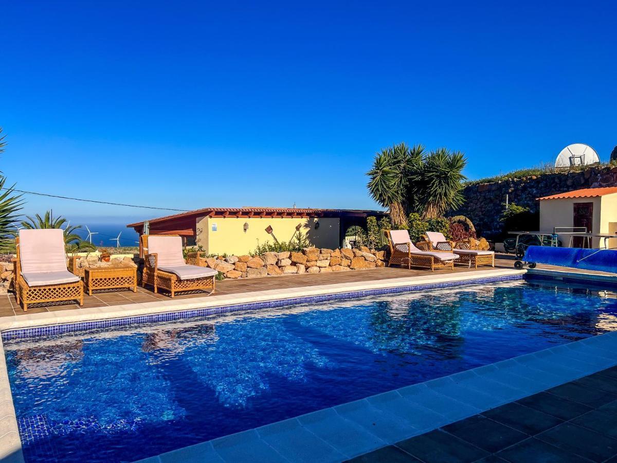 Arico Viejo Exquisite Rural House With Garden, Pool And Sea Viewsヴィラ エクステリア 写真