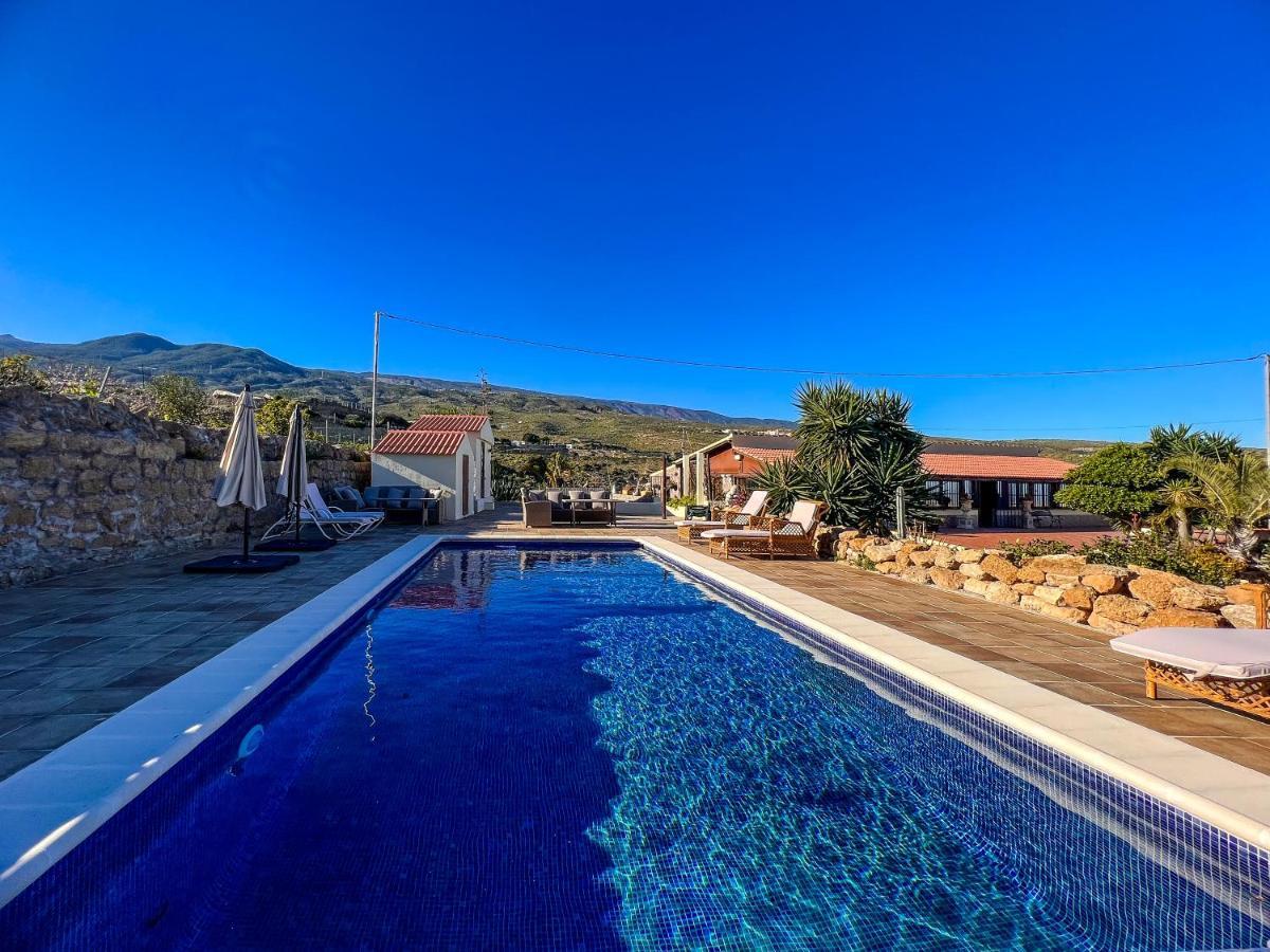 Arico Viejo Exquisite Rural House With Garden, Pool And Sea Viewsヴィラ エクステリア 写真