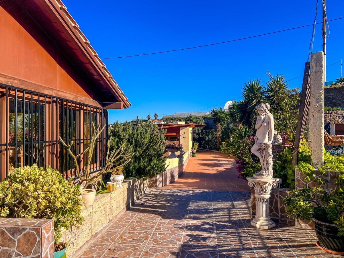 Arico Viejo Exquisite Rural House With Garden, Pool And Sea Viewsヴィラ エクステリア 写真