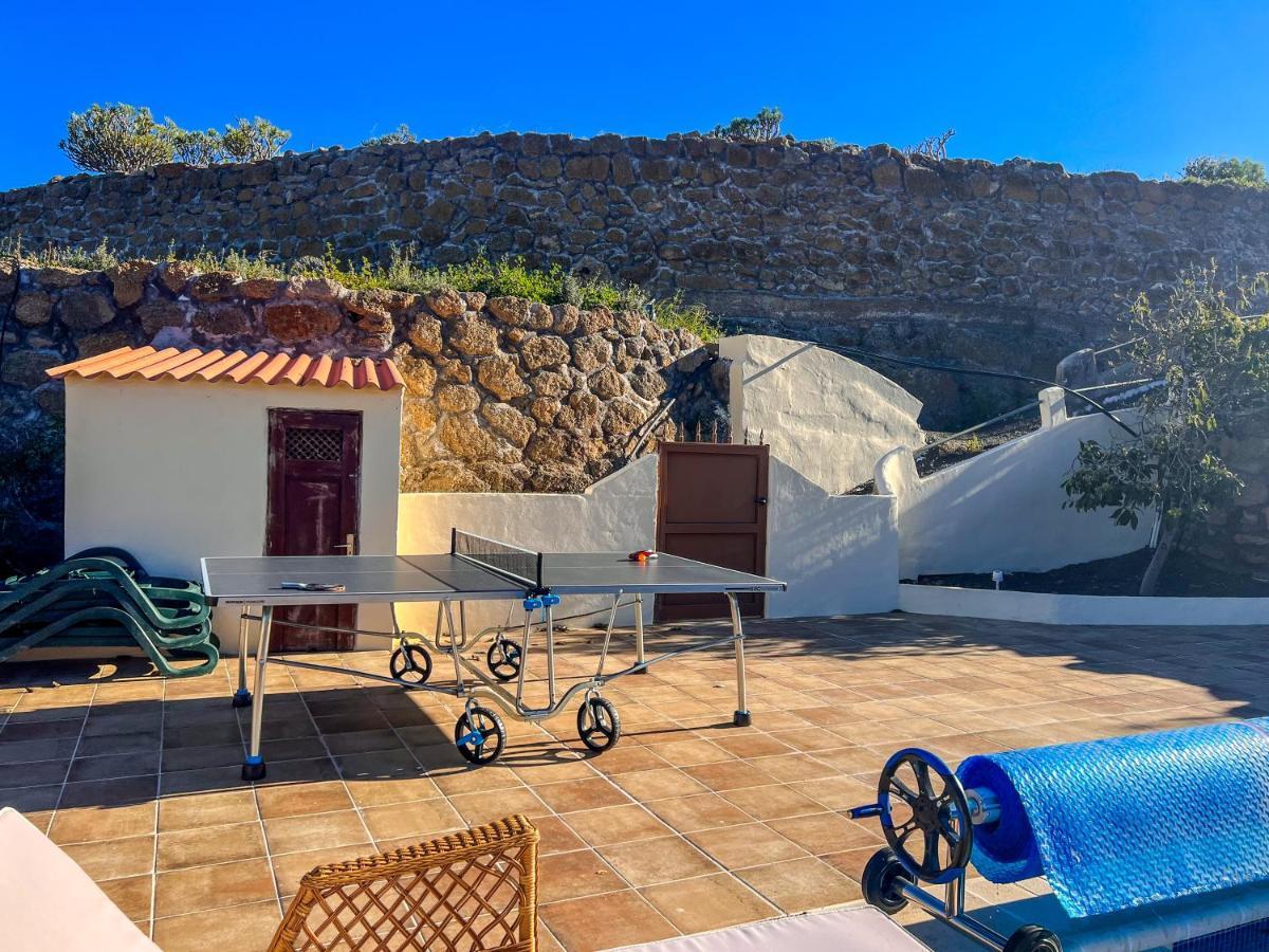 Arico Viejo Exquisite Rural House With Garden, Pool And Sea Viewsヴィラ エクステリア 写真