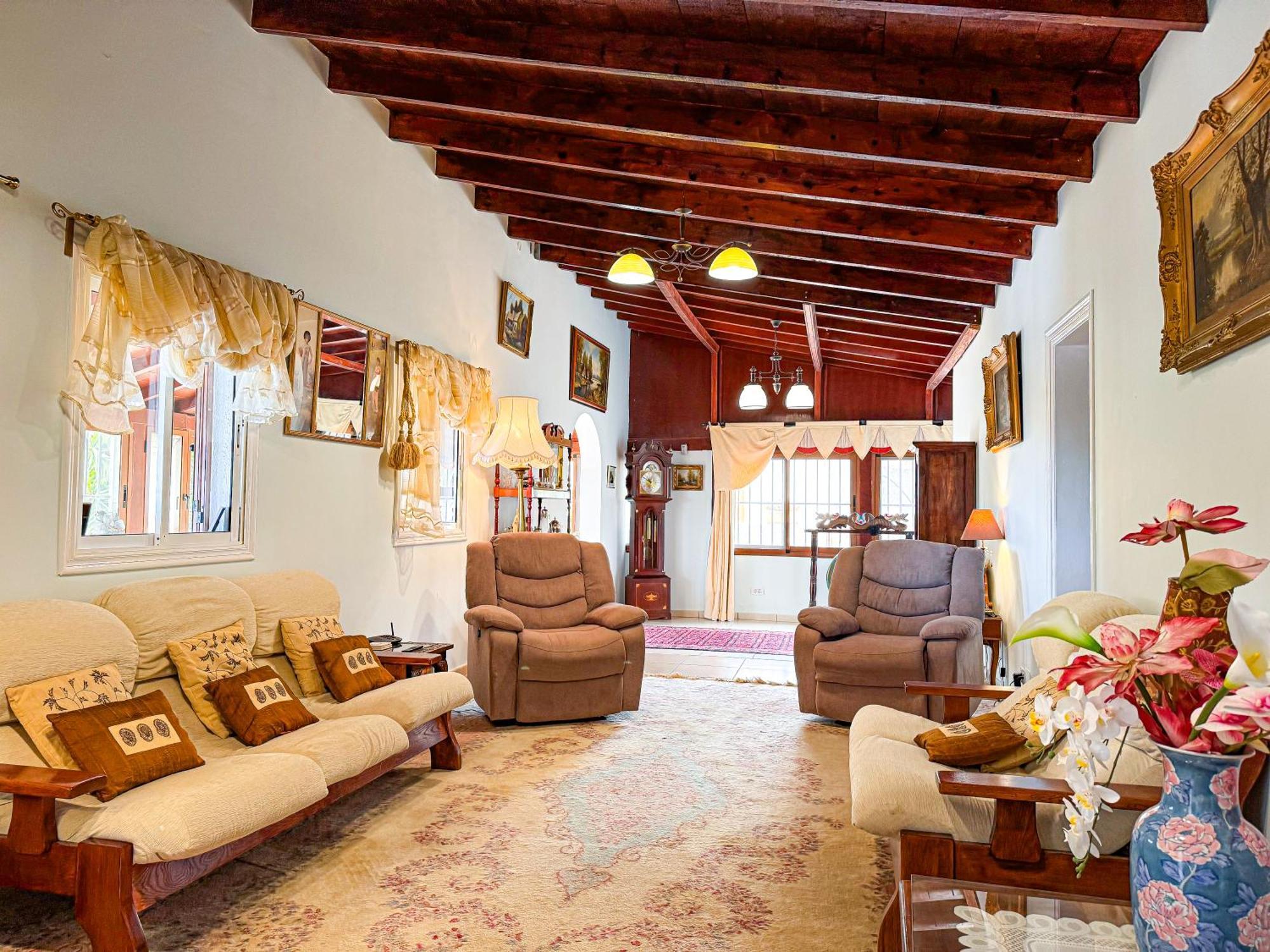 Arico Viejo Exquisite Rural House With Garden, Pool And Sea Viewsヴィラ エクステリア 写真