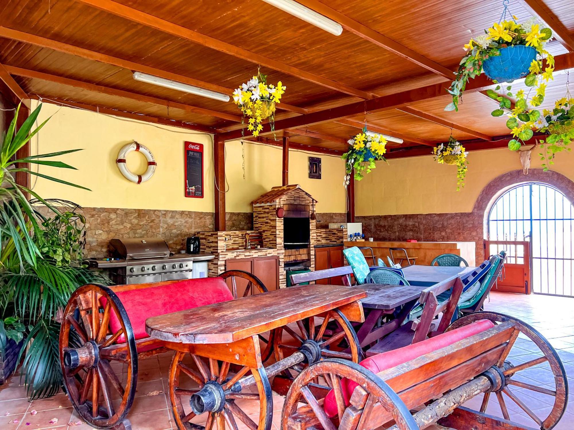 Arico Viejo Exquisite Rural House With Garden, Pool And Sea Viewsヴィラ エクステリア 写真