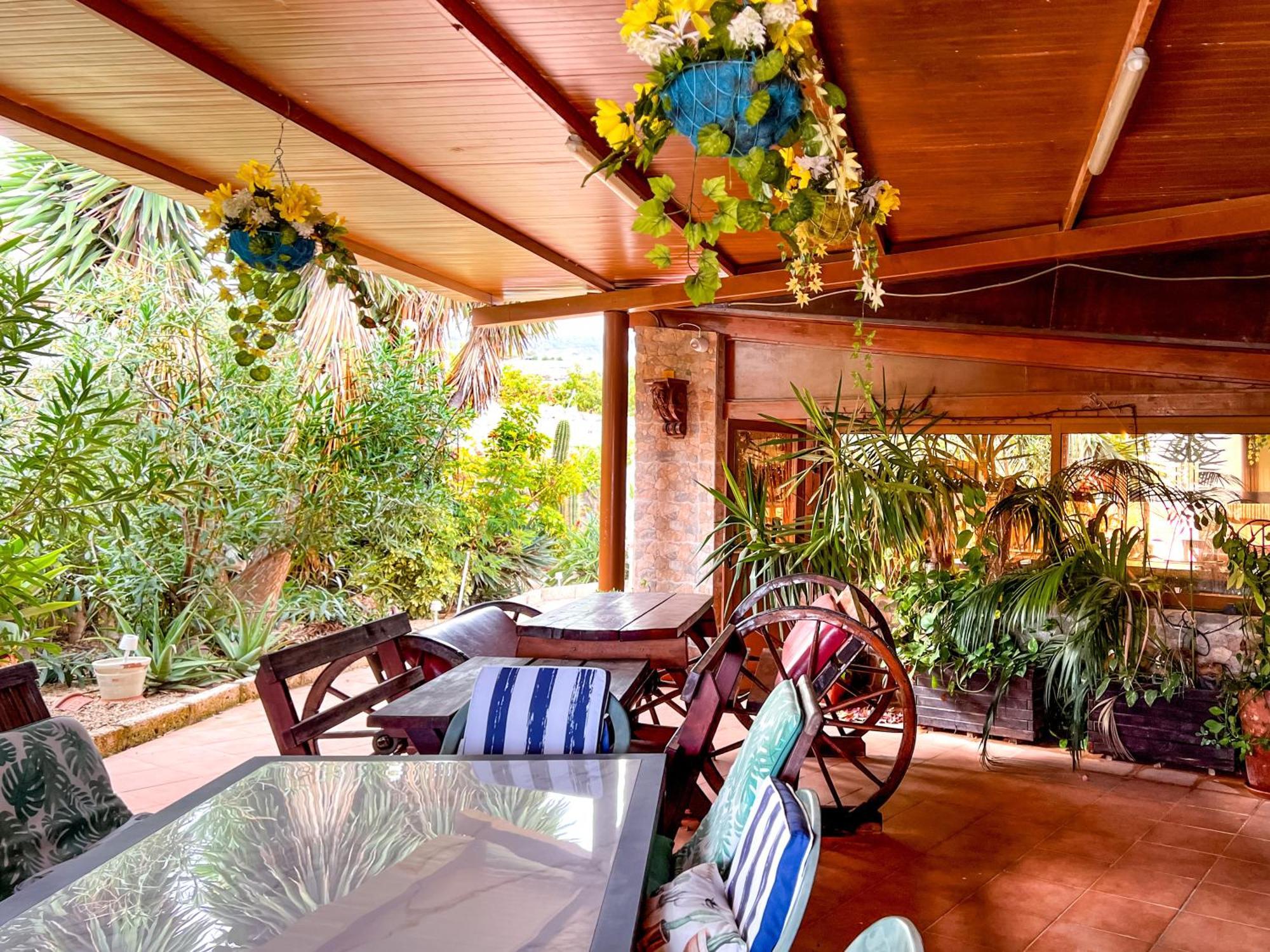 Arico Viejo Exquisite Rural House With Garden, Pool And Sea Viewsヴィラ エクステリア 写真