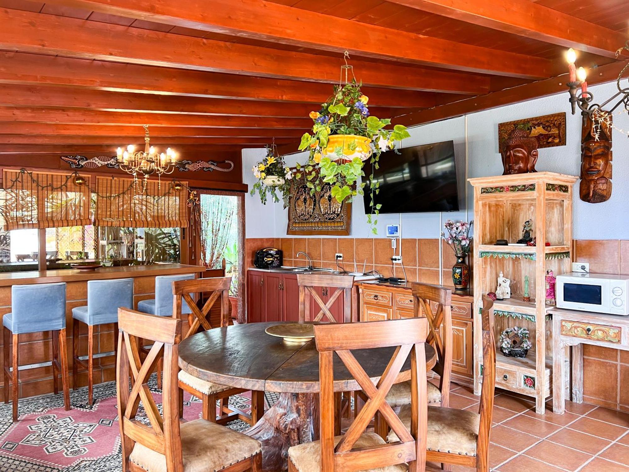 Arico Viejo Exquisite Rural House With Garden, Pool And Sea Viewsヴィラ エクステリア 写真