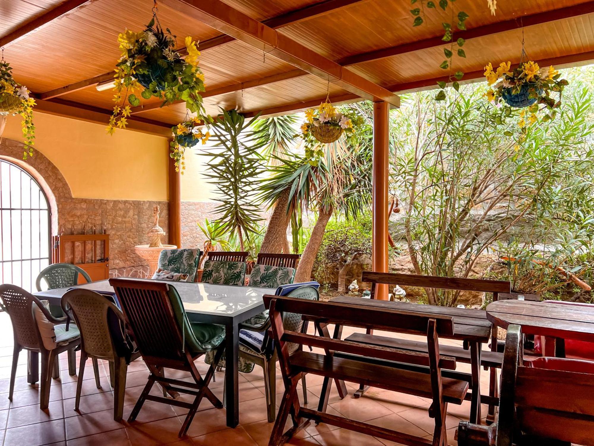Arico Viejo Exquisite Rural House With Garden, Pool And Sea Viewsヴィラ エクステリア 写真